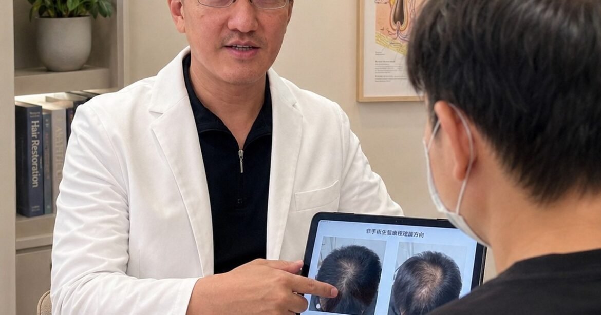 中年落髮非手術增髮方法推薦：4種術前評估指南