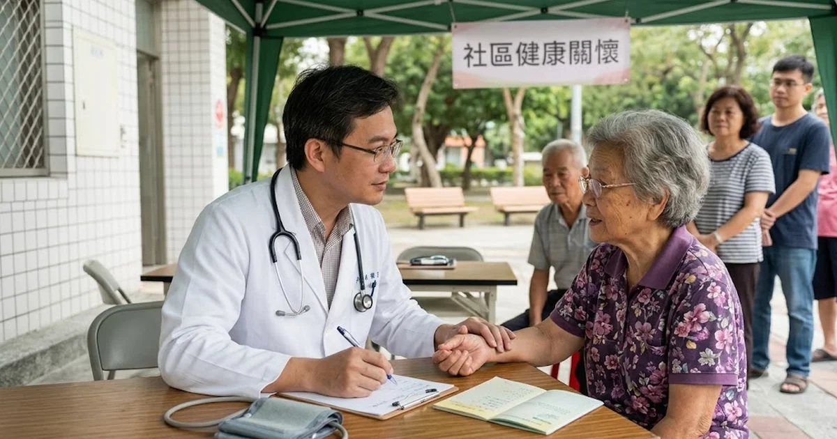 V臉療程改善臉型的療程說明，展現專業醫師在診療中為患者進行詳細說明的情景。