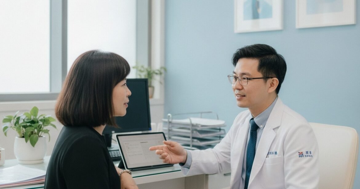 吳芮醫師介紹療程比較，說明減肥後臉鬆原因與改善方法。