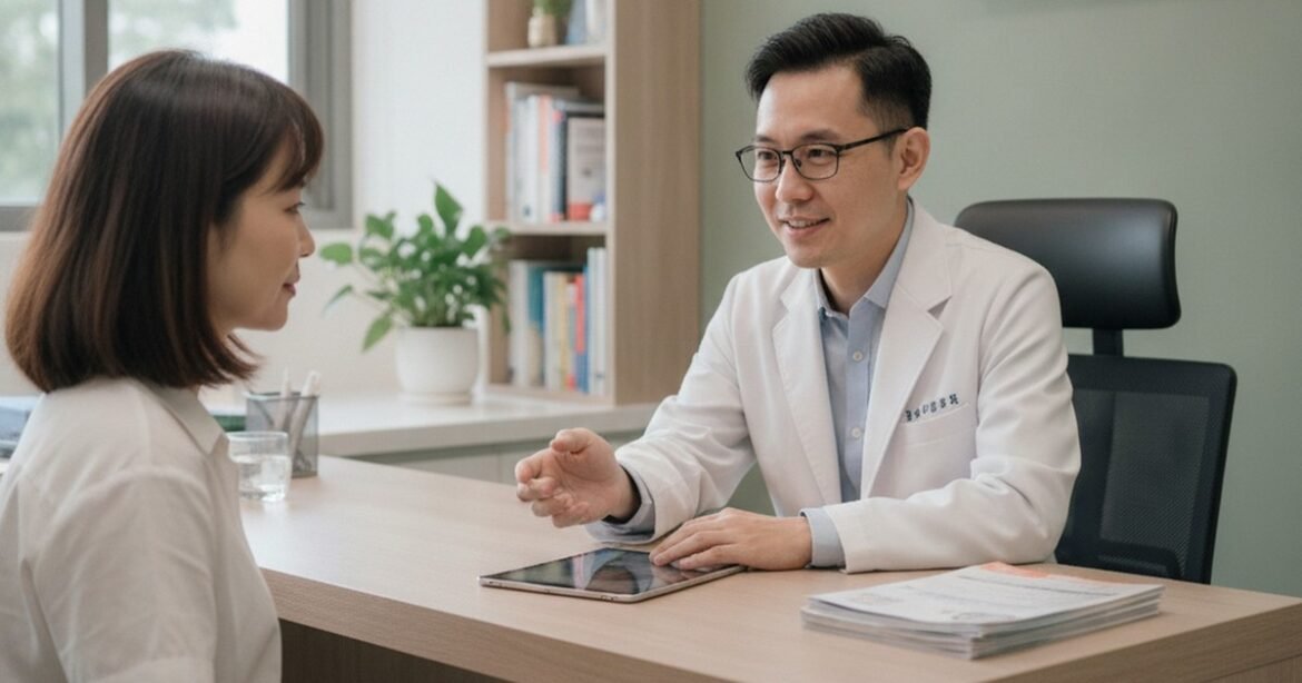 吳芮醫師講解無痕筋膜拉提術後注意事項