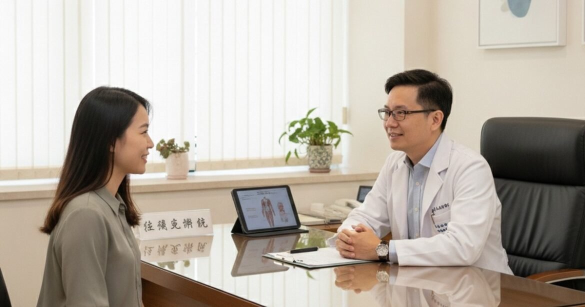 吳芮醫師分享肝斑治療新趨勢，強調外泌體光療與穩定膚質的重要性。